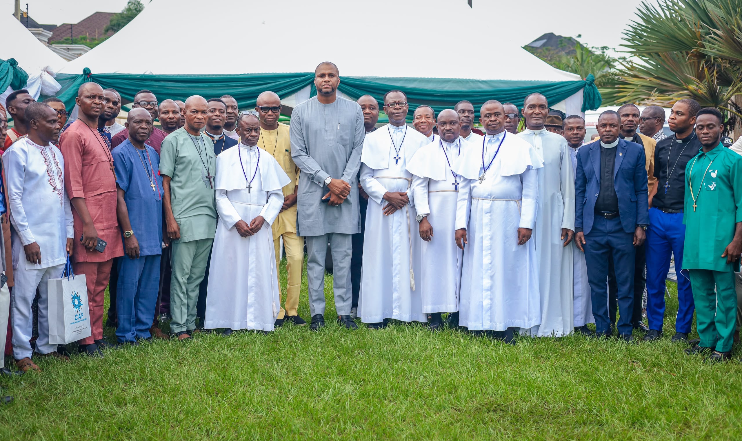 2027: Bende Pastors Commit Dr. Chima Anyaso to God, Pray for His Victory in House of Representatives Race